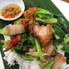 คะน้าหมูกรอบ
