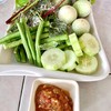 น้ำพริก ผักสด 