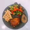 สเต็กไก่นุ่มพริกไทยดำ สเต็กไก่นุ่มพริกไทยดำ