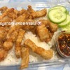 ข้าวหมูสามชั้นทอดกรอบ ข้าวหมูสามชั้นทอดกรอบ