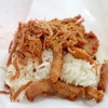 ข้าวเหนียวหมูทอด หมูฝอย