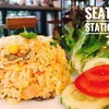 ข้าวผัดปลาแซลม่อน ข้าวผัดปลาแซลม่อน