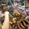 ดำรงค์ ไส้อั่ว หมูทอด น้ำพริกหนุ่ม กาดหลวง เชียงใหม่