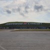 ป้าย Sepang Circuit ตรงลานจอดรถทัวร์