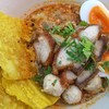 เตี๋ยวหมูกรอบต้มยำน้ำข้น+ไข่ เตี๋ยวหมูกรอบต้มยำน้ำข้น+ไข่