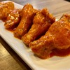 ปีกไก่ราดซอส