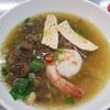 กุ้งตัวใหญ่ เต็มคำ บะเตงไม่มันมาก อร่อยกำลังดี น้ำซุปกลมกล่อม