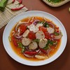 ยำหมูยอ+ไข่เค็มแดง ยำหมูยอ+ไข่เค็มแดง