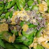 ผัดบวบไข่ ผัดบวบไข่