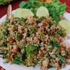 ลาบหมู หอม เครื่องแน่น แต่กินไม่สะดุดเลย
