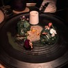 Santa’s Salmon : Poached Salmon & spinach Puree w/ foie gras butter sauce (520b)