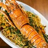 สปาเก็ตตี้ไตปลาแห้งกุ้งมังกร สปาเก็ตตี้ไตปลาแห้งกุ้งมังกร