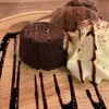 Chocolate Lava Cake with Ice Cream 