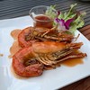 กุ้งซอสมะขามไวน์แดง