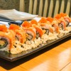 Salmon tempura lava roll Salmon tempura lava roll