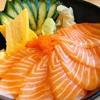 Salmon สดมาก รสชาติดี นุ่มหนา คำใหญ่