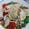 ยำหมูยอไข่แดง