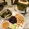 ลาบเต้าหู้ กับแกงเลียงอร่อยมากๆคะ