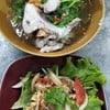 ต้มยำหัวปลา และ ยำไข่ปลา เป็นเมนูคู่อร่อย ทานกับข้าวสวยร้อนๆ ต้องลองทานดู
