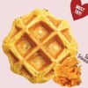 วาฟเฟิ้ลฟักทองไก่หยอง วาฟเฟิ้ลฟักทองไก่หยอง