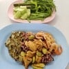 แกงขี้เหล็ก /หมูผัดสะตอ /กุ้งหวาน