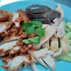 ไก่ต้มผสมไก่ทอด สับแยก