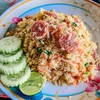 ข้าวผัดแหนนม