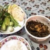 ลาบจะมีชุดผักเคียงมาให้