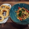 Onion Rings ไม่ค่อยกรอบ พาสต้าอร่อย เผ็ดจัดจ้านดี ตัดเลี่ยน