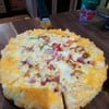 หน้าPork Deluxe(ซอส thousand island) กับ Meat Deluxe (ซอสพิซซ่า)