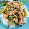ไก่ผัดพริกหยวก