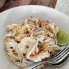 ผัดไทกุ้งสด รสกลางๆทานง่าย กุ้งใหญ่เต็มคำ