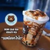 นมหอมหวานท็อปครีมมูส​อุ่นๆ​   อร่อยเกินคำบรรยาย​ 
