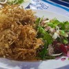 ยำเห็ดเข็มทองทอด