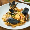 Fregola Gamberi, Cozze e Arselle (475 บาท) 