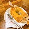 คัสตาร์ดเค้กซอสไข่เค็ม +ดังโงะ