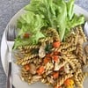 ฟูชิลีไก่ผัดเขียวหวานแห้ง สูตรคลีน