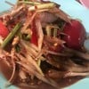 ตำปลาร้ากุ้งสด