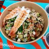 แซลมอน ปูอัด กุ้ง มะเขือม่วง เห็ดออรินจิ แตงกวาญี่ปุ่น หอมทรัฟเฟิลโชยุนำ
