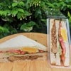 Sandwich Pork&Egg เเซนวิชหมูผัดซอสไข่ดาว