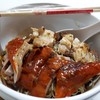 ชิ้นใหญ่ทั้งเป็ดทั้งหมู บะหมี่เส้นเล็กจัดเลย^_^