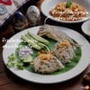 “ข้าวผัดปลาทู” (ราคา 129 บาท) ข้าวผัดปลาทูเม็ดสวยเรียงเม็ด รสชาติกลมกล่อมโดนใจ