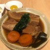 Okinawa Simmered pork หมูตุ๋นแบบโอกินาว่า อร่อยมาก ละลายในปาก จิ้มซอสมัสตาร์ดคือ