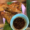 ไก่ย่าง ทำออกมาได้หนังแห้ง ข้างในฉ่ำ ส่วนตัวยังไม่ค่อยชอบ 