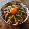 ข้าวด้งหมูย่างจิ้มแจ่วไข่ดองซีอิ้ว ข้าวด้งหมูย่างจิ้มแจ่วไข่ดองซีอิ้ว