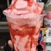 สตอเบอรี่ปั่นราดซอสสตอเบอรี่