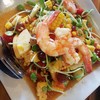 ส้มตำผลไม้ใส่กุ้งสด ส้มตำผลไม้ใส่กุ้งสด