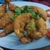 กุ้งชุปแป้งทอด
