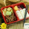 ชุดยากินิกุหมู พร้อมข้าวญี่ปุ่น ไข่เจียวฝอย และเครื่องเคียง ชุดยากินิกุหมู พร้อมข้าวญี่ปุ่น ไข่เจียวฝอย และเครื่องเคียง