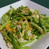 ผักไชยาผัดไข่ ผักไชยาผัดไข่